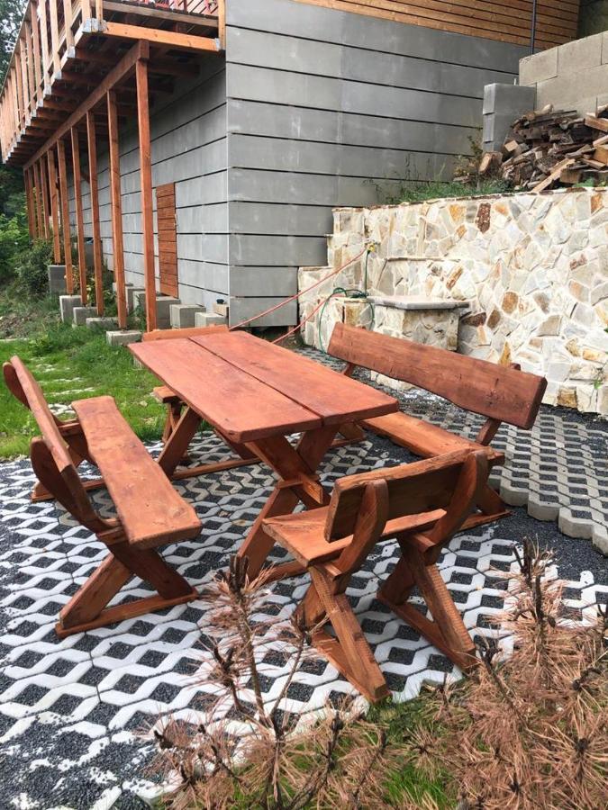Chatka - C - Vyhlidka Nad Rekou Zdiby Exteriör bild